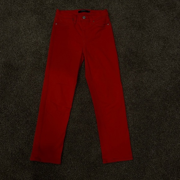 Hudson skinny jeans  bright tangerine orange sz 26 - Picture 7 of 7